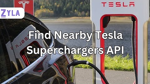 Find Nearby Tesla Superchargers API