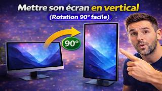 Mettre son écran en vertical (Rotation 90° facile) screenshot 5