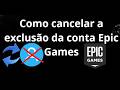 Como cancelar a exclusão da conta Epic Games - guia completo