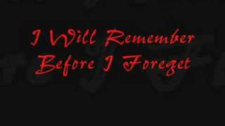 Before I Forget Lyrics- Slipknot- O81 Productions