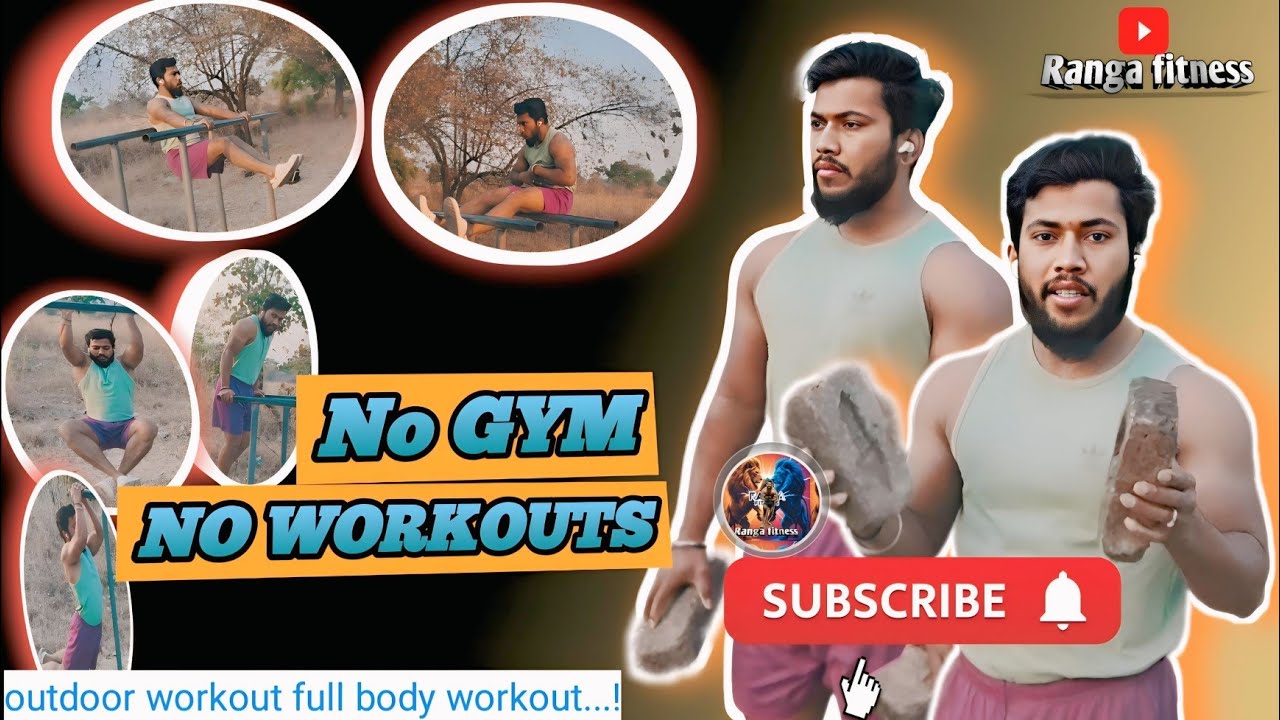 No Gym No Workout 🌳|Outdoor Workouts Redefined |Ranga Fitness🌳