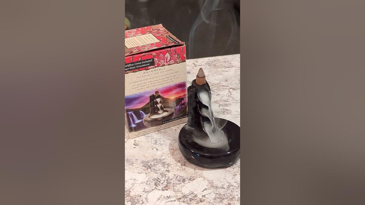 DOLLAR TREE WATERFALL INCENSE CONE HOLDER YouTube