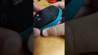 Como Abrir Mouse Sem Fio Logitech Para Limpeza Mod M335.