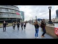 China Wharf to London Bridge Station | London Walking Tour 4K