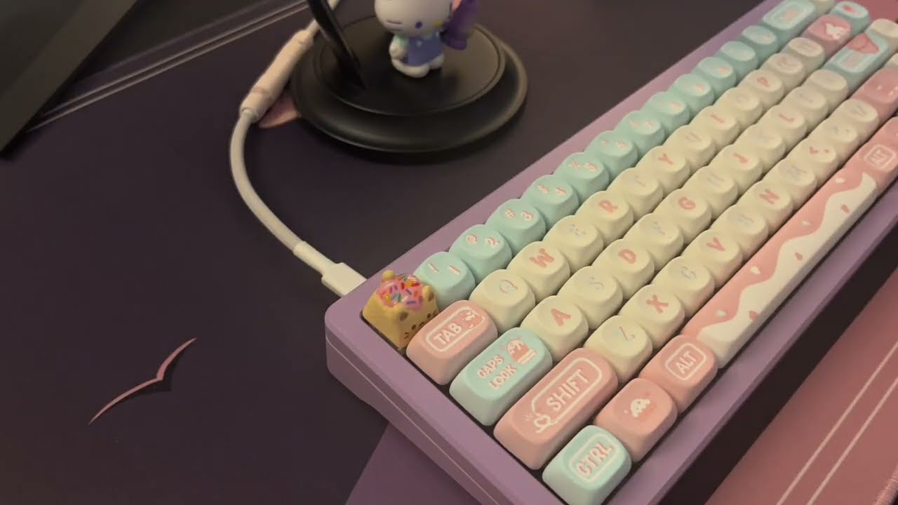 Gateron milky yellow pro typing asmr | MOA Keycaps