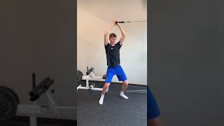 STANDING OVERHEAD LATERAL FLEXION