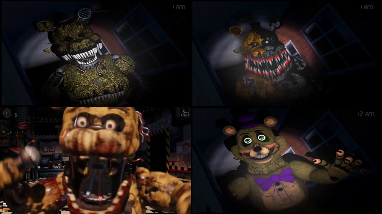 FNAF 2 Styled Fredbear mod for UCN 