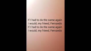 Cher - Mamma Mia 2 - Fernando (Lyrics)