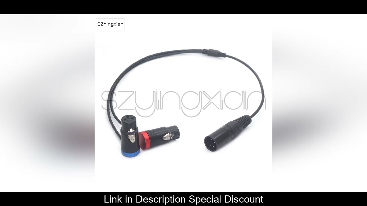 ARRI ALEXA XT, Sony Venice Camera XLR Audio Cable XLR 5Pin to Double Flat Cap NEUTRIK XLR 3pin Femal