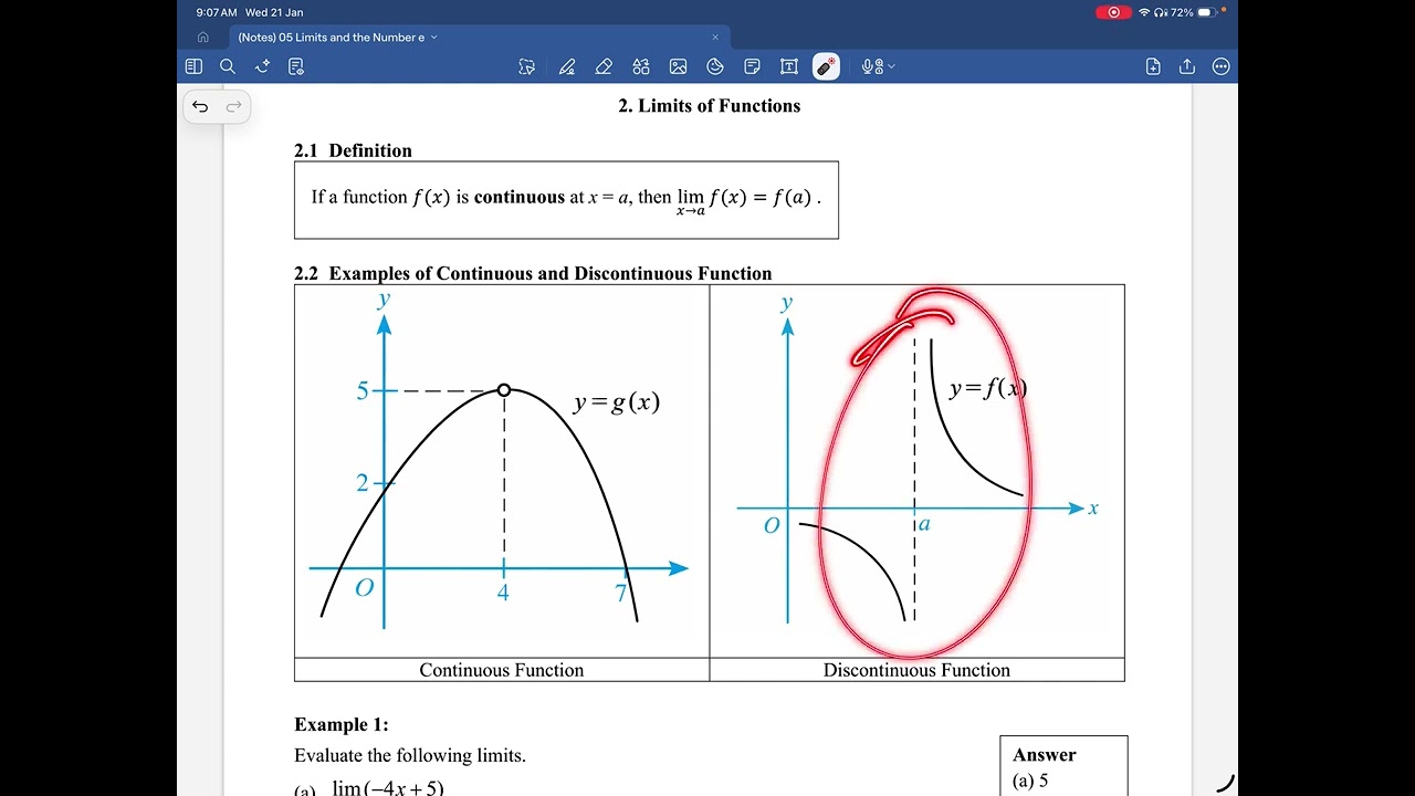 04 Limits of Functions