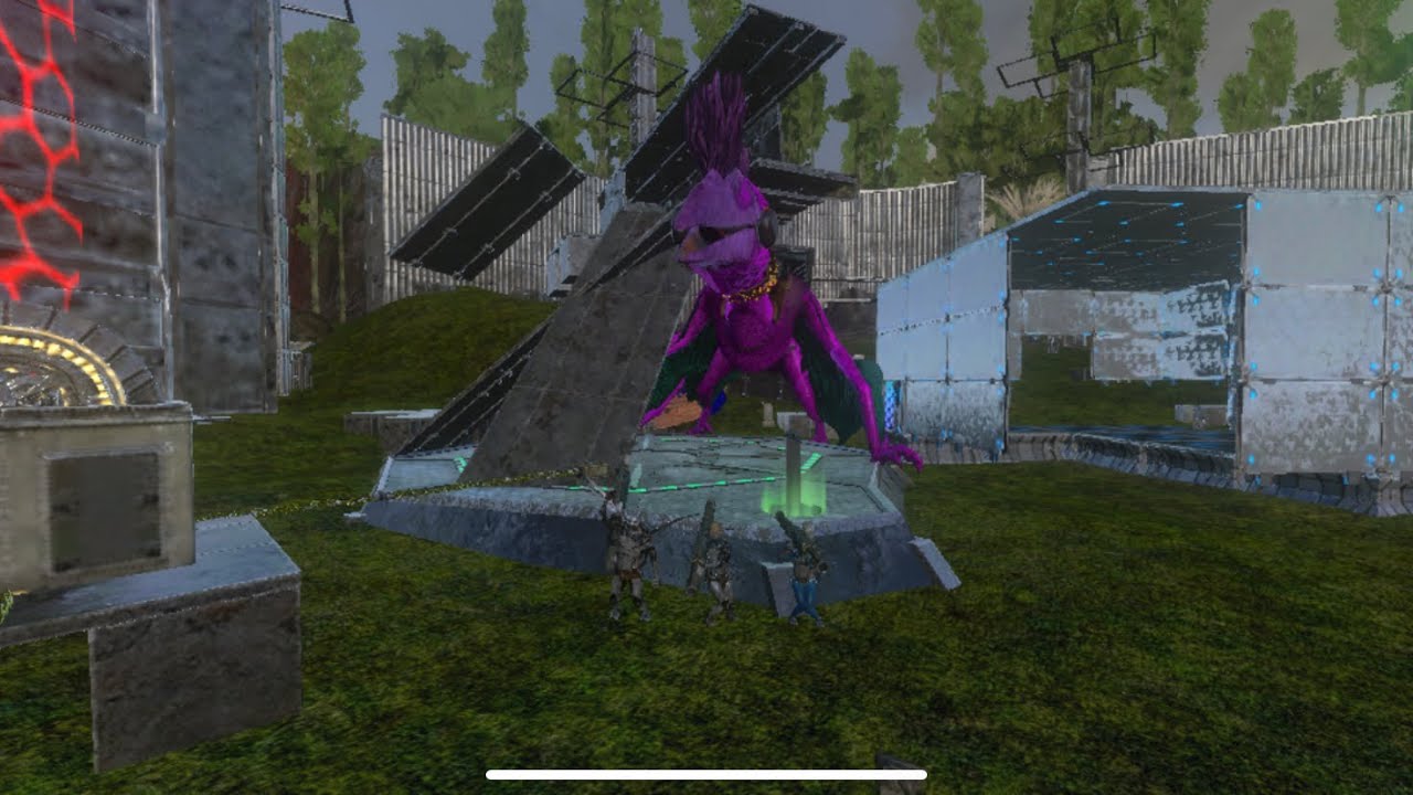 ARK MOBILE| PART 3 | Tập 6: raid tribe hack and solo snip