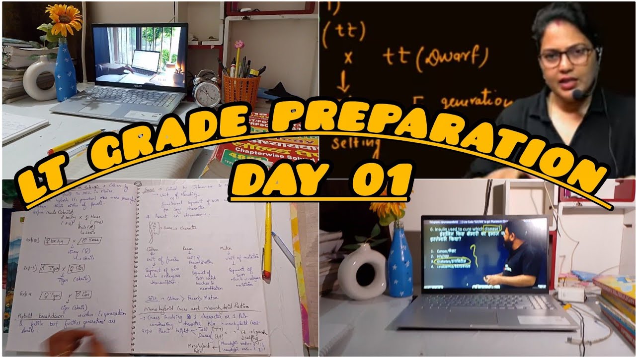 Day 01 in supreme 4.0 batch|Lt grade biology preparation 2025| study vlog| a day in my life 🌼🌱