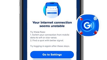 How To Fix Your internet connection seems unstable Problem On Gcash