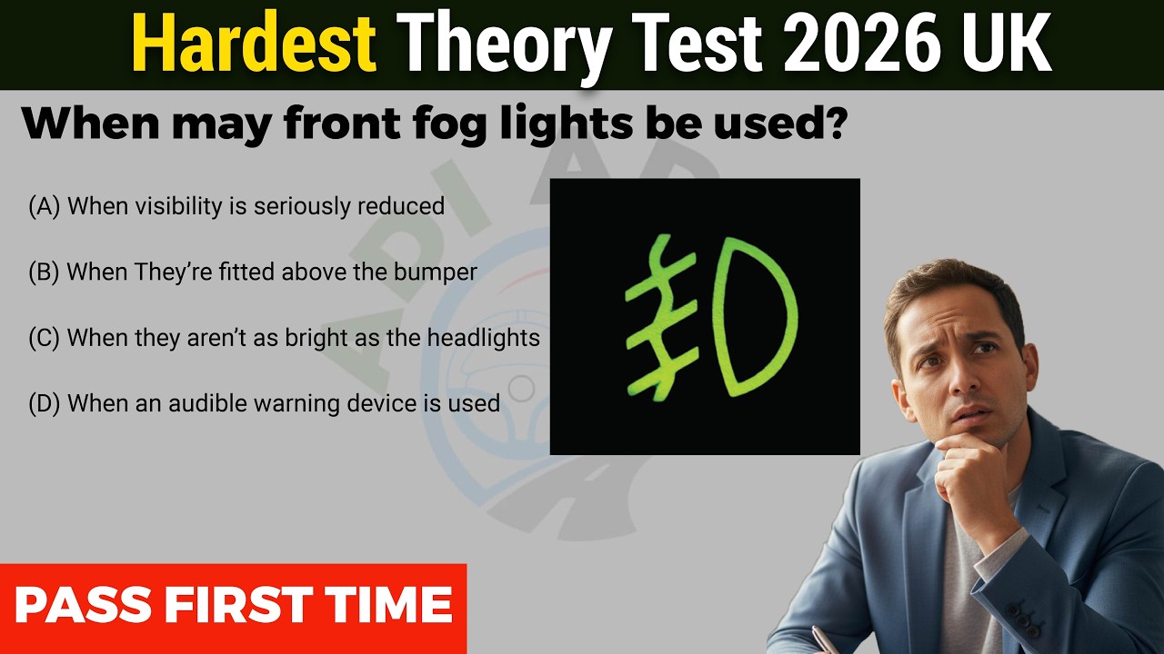 Theory Test 2026 UK | Hardest UPDATED Official DVSA Styled Question & Answer | Pass First Time
