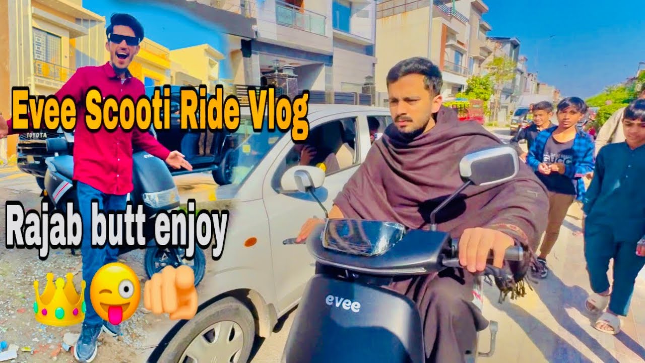 rajab butt scooti ride