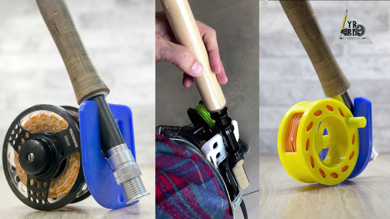 Rod holder v1.0 (for fly fishing and spinning)