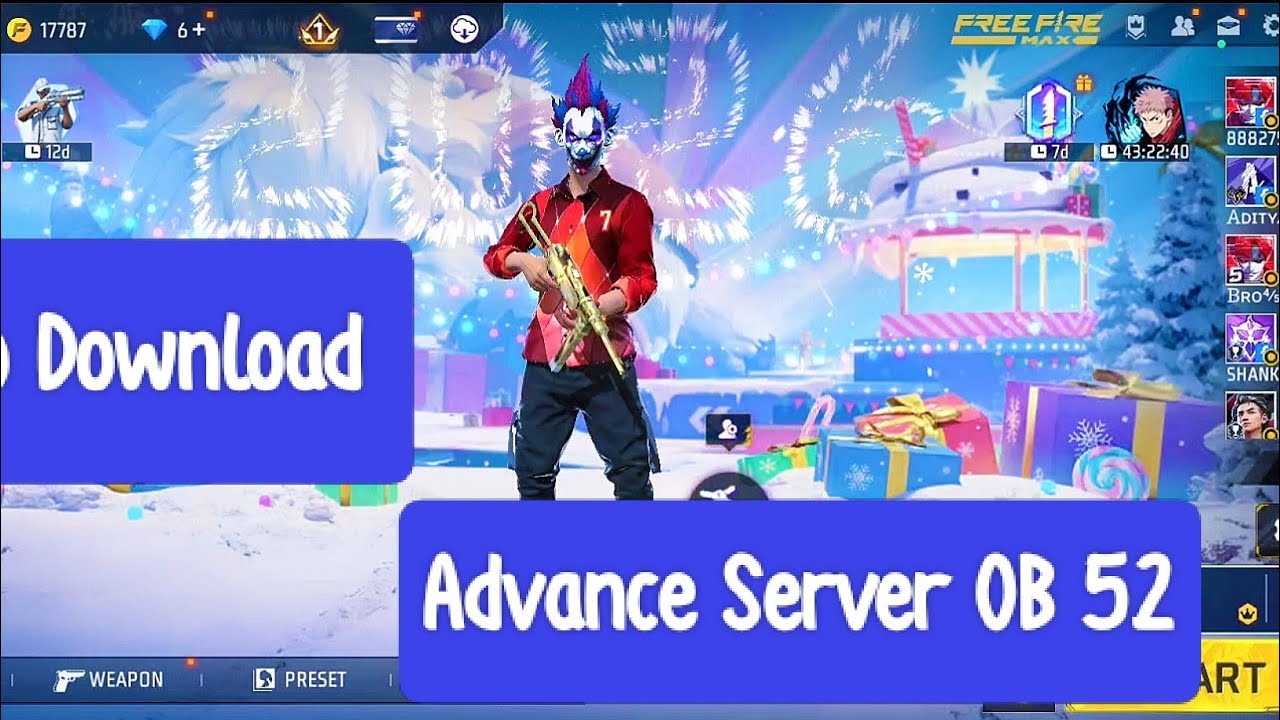 OB52 Update Advance Server Download|advance server free fire 🎯😍 | free firenew event ff new event |