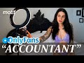 Day in the Life of an "ACCOUNTANT" aka ONLYFANS MODEL