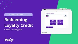 Redeeming Loyalty Credit on Clover Mini Register screenshot 4