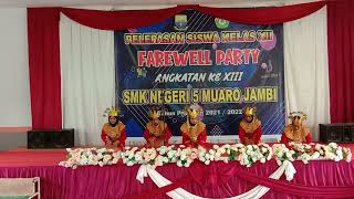 Tari Sekapur Sirih ll Pelepasan Siswa Kelas XII SMKN5 MUARO JAMBI KE XIII TAHUN 2022 Tari Sekapur Sirih ll Pelepasan Siswa Kelas XII SMKN5 MUARO JAMBI KE XIII TAHUN 2022