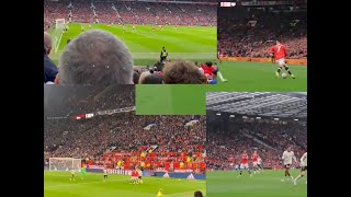 Fan Cam Video From Manchester United Vs Liverpool Cr7 Fight Every Angle