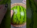ASMR Makeup on Watermelon #makeup