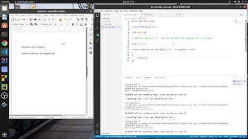Address operator C++ programming  #pointers #addresses