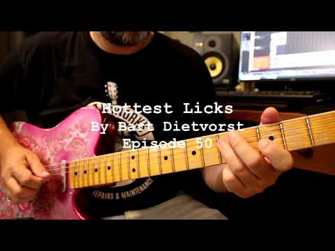 Hottest Licks 50 (with TABS) hybrid chicken picking open string pull off lick!