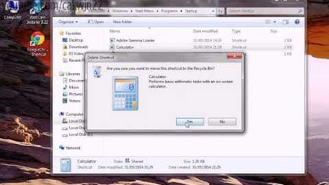 Windows 7 How to Add Startup Program