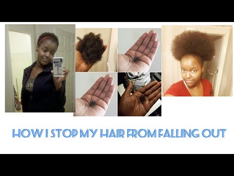 Stop Hair From Falling Out tutorial - YouTube