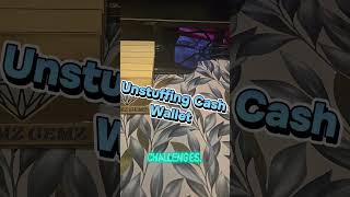 Unstuff wallet w/ me #rollovermoney #cashenvelopesystem #weeklypaycheck #cashunstuffing #foryoupage