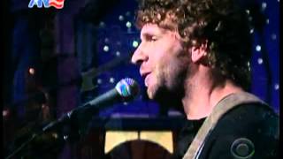 Billy Currington   People are Crazy @ Letterman2a