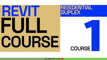 REVIT 2024 TUTORIAL | FULL COURSE | PART 1| 8 BEDROOM DUPLEX MODELLING | #BIM #Revit