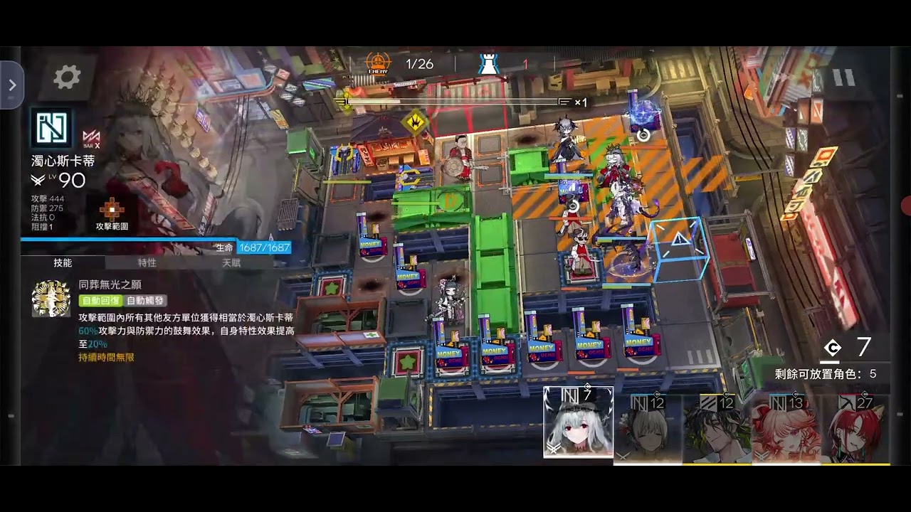 明日方舟 墟 鍛冶舊跡 AT-EX-1~8全突襲通關