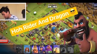 Hog Rider and King dragon FIGHT Clash of Clans screenshot 3