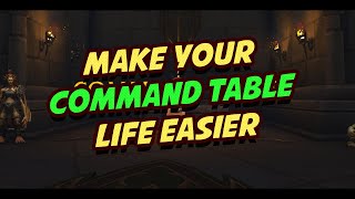 Shadowlands Venture Plan - An addon to make command table life easier