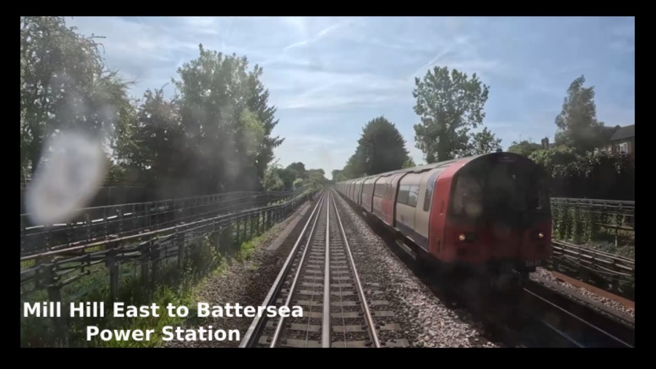 Northern Line Cab Ride Mill Hill East Battersea Power Station via