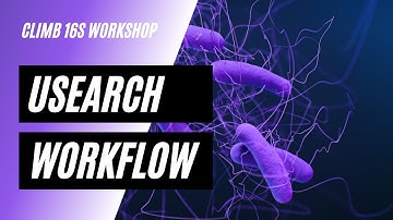 CLIMB 16S Workshop 2021: A minimal workflow using USEARCH