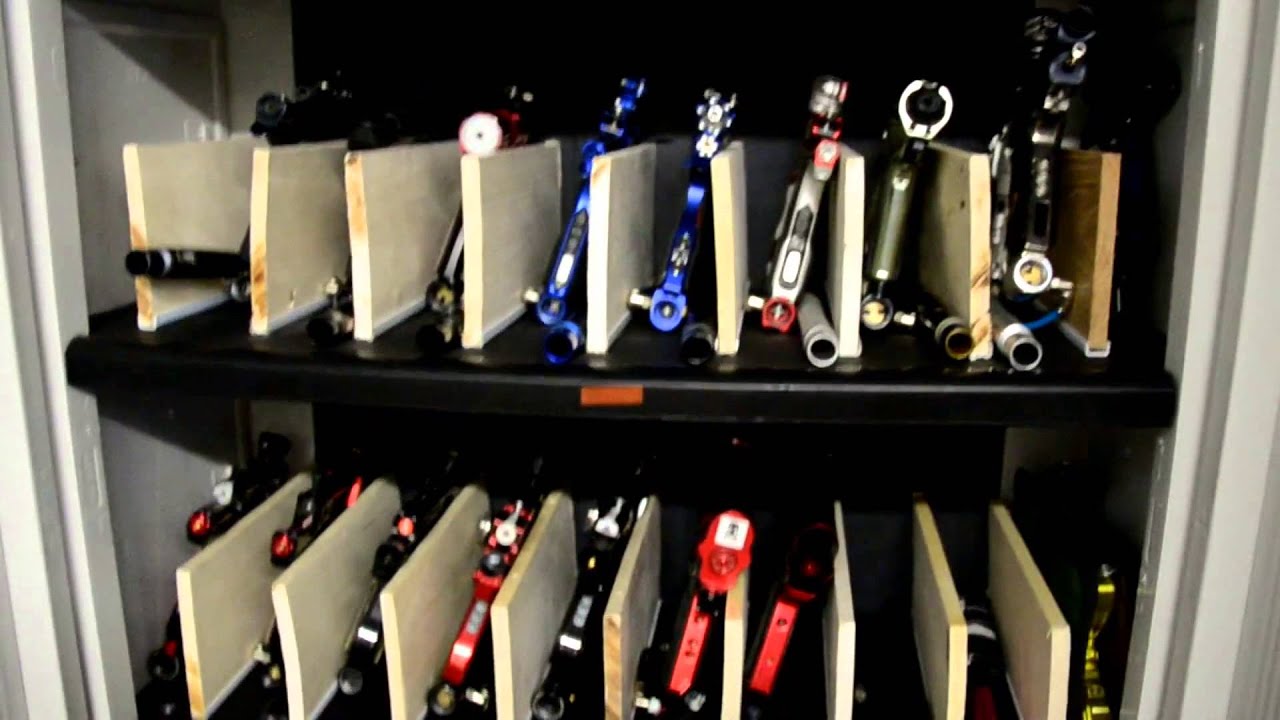 Custom Built Paintball Gun Storage Closet Holds 50 Guns You