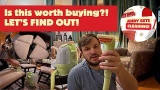 Testing out the Bissell Little Green Mini (not sponsored) | Clean with Me