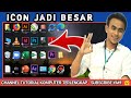Cara Merubah Ukuran Shortcut di Desktop - How to Change Shortcut Size | PART 79 Komputer