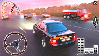 game simulator mengemudi Android terbaik Driving Zone Russia gameplay wind gameplay screenshot 1