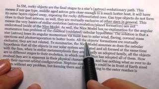 The Nice Model vs. Stellar Metamorphosis