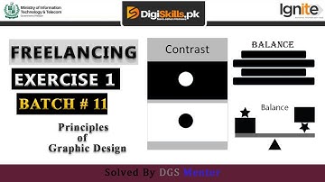 Digiskills Graphic design Exercise 1 Batch 11|  Principles of Graphic Design