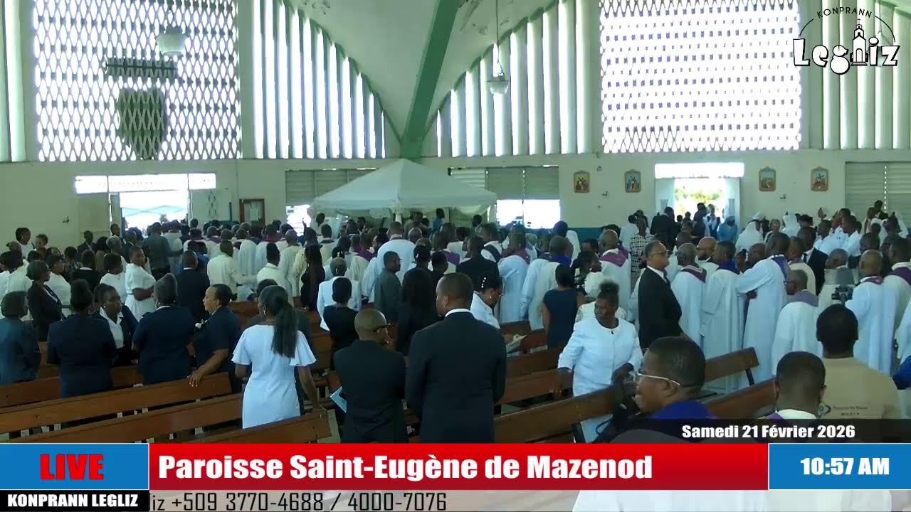 Cérémonie funéraire du Révérend Père Clody JEAN-CHARLES