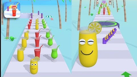 Juice Run Gameplay All Levels Walkthrough ios, Android Mobile Update Level 12 to 19