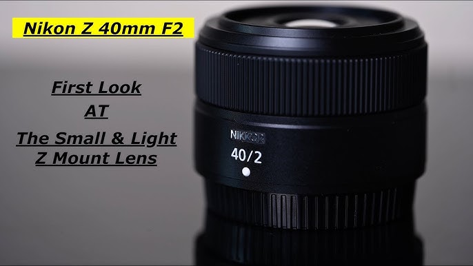 Nikon Z 40mm f/2 SE Special Edition Review by Ken Rockwell - YouTube