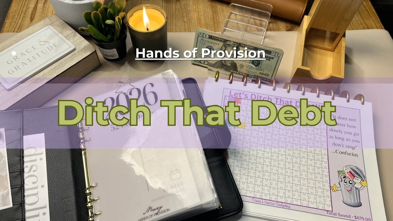 Let's Ditch That Debt | Cash Stuffing