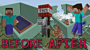 Mini Block Craft part 3 - Biggest TNT Explosion Gameplay