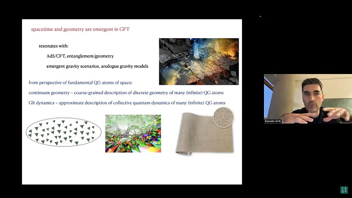 Group field theories for quantum spacetime - Daniele Oriti